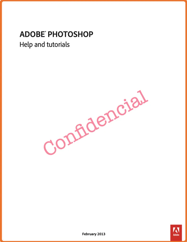 confidential watermarked pdf 